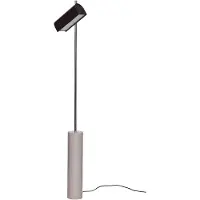 Hubsch Vloerlamp Reflector, dimbaar, bruin / roest, Woon-/ Eetkamer, metaal, Scandinavisch, vloerlamp