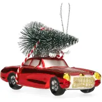 Mica Decorations Auto kerst ornament | (Glas)