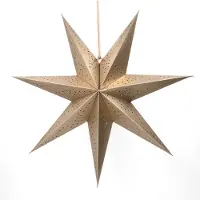 PerfectLED Papieren kerstster | | Ø 45 cm (Geperforeerd, Goud)