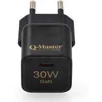Q-Master GaN Mini snellader | | 30W (USB C, Zwart)