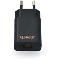 Q-Master Oplader | | 5W (USB A, Zwart)