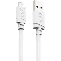 Hama 00201802, 3 meter, Lightning, USB-A, mannelijk, mannelijk, wit