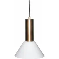 Hubsch Contrast hanglamp geborsteld messing - 961611