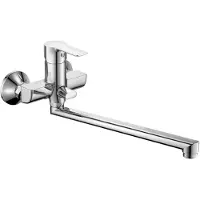 Bruckner Baron - Badkraan, hartafstand 100 mm, chroom 612.035.1