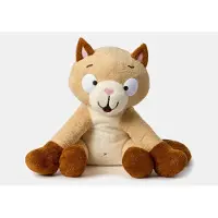 Woody Grote Knuffel Kat - Beige