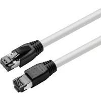 Microconnect MC-SFTP8005W netwerkkabel Wit 0,5 m Cat8.1 S/FTP (S-STP)