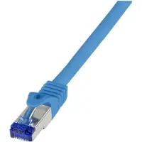Logilink C6A116S - Patchkabel, ultrakrachtig, Cat.7, S/FTP, blauw, 20 meter - Netwerk - CAT 7 kabel met RJ45-connector
