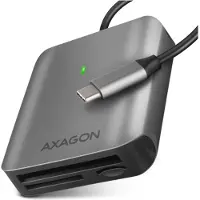 Axagon CRE-S3C External card reader USB-C 3.2 Gen 1, 3-slot & lun SD/microSD/CF, UHS-II