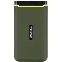 Transcend ESD380C 500 GB Externe SSD harde schijf USB-C 3.2 Gen 2 Legergroen TS500GESD380C