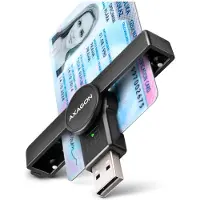 Axagon CRE-SMPA USB-A Smart card/ID card PocketReader