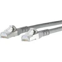 METZ CONNECT 1308455033-E RJ45 Netwerkkabel, patchkabel CAT 6A S/FTP 5.00 m Grijs Snagless 1 stuk(s)