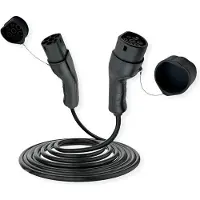 Roline Auto oplaadkabel Type2, 3-fase, 480VAC (3P+N+E), 32 A, 22 kW, 5 m