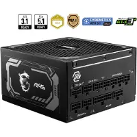 MSI MAG A1250GL PCIE5 power supply unit 1250 W 24-pin ATX ATX Zwart