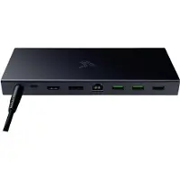 Razer USB 4 Dock - Docking Station - 14 Poorten - USB 4 Dock Voor 2 Schermen - Met HDMI - Zwart