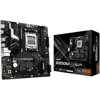 Asrock B850M-X Moederbord Socket AMD AM5 Vormfactor Micro-ATX Moederbord chipset AMD B850