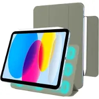Just in Case Magnetic Trifold Case Apple Ipad 2025 (11th Gen) / 2022 (10th - Groen