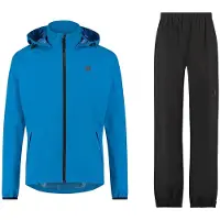 Agu GO Regenpak Essential Dames & Heren - Blauw - L - Waterdicht & Ademend