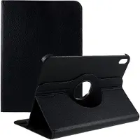 Cazy tablet Hoes geschikt voor iPad 11 (2025) 11 inch / 10e generatie (2022) 10.9 inch - 360° Draaibare Tablet Hoes - Zwart
