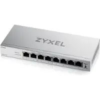 Zyxel GS1200-8HPv3 Slimme Beheerde Schakelaar 8x Gigabit Ethernet (4x PoE+, max. 68W)
