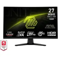 MSI Mag 274cqf 27´´ Qhd Va Led Gebogen Monitor