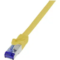 Logilink Professionele C6A107S, netwerkkabel, ultraflexibel, Cat.6A, S/FTP, 15 meter, geel