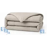 Dreamhouse Dekbedovertrek Lazy Dekbed Zonder Overtrek - Taupe 140 x