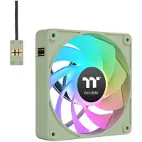 Thermaltake CT120 EX Reverse ARGB Sync PC Cooling Fan Matcha Green 3 Fan Pack PC-ventilator Meerdere kleuren (b x h x d) 120 x 120 x 25 mm Incl.