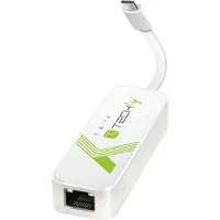 Techly IADAP-USB31-ETGIGA3 Adapter 5 GBit/s USB-A 3.2 Gen 2, RJ45
