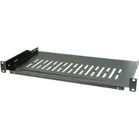 PROCABLE Legbord voor Patchkast 19 inch | 1U (Inbouwdiepte 250 mm, Tot 10 kg)