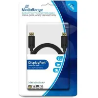 MediaRange MRCS159 DisplayPort kabel 2 meter Zwart