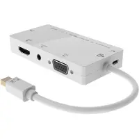 Microconnect Videoconverter - MICRO CONNECT - DisplayPort - DVI, HDMI, VGA - Resolutie 1920x1080 - Wit