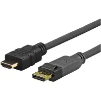 VivoLink HDMI-kabel vergrendeld - - Pro Displayport - 5 m - Resolutie 1920x1080P - Zwart