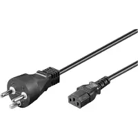 Microconnect PE120450R electriciteitssnoer Zwart 5 m