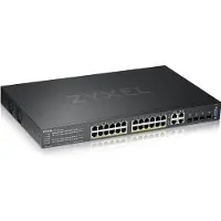 Zyxel GS2220-28HP beheerde switch 24x Gigabit Ethernet (PoE+, max. 375W), 4x RJ45/SFP Combo