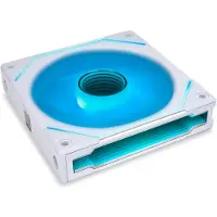 Lian Li UNI FAN SL-INF - 120mm, weiß PC-ventilator Meerdere kleuren Incl. LED-verlichting