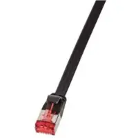 Logilink CF2113S RJ45 Netwerkkabel, patchkabel CAT 6 U/FTP 20.00 m Zwart Vergulde steekcontacten 1 stuk(s)