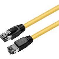 Microconnect CAT8.1 S/FTP 3m Yellow LSZH