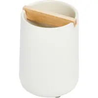 IDesign Tandenborstelhouder iDesign Eco Vanity Keramische Coconut