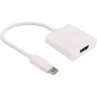 Microconnect 0.2m USB С - HDMI USB C Zwart
