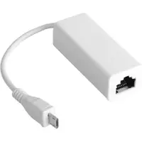 Microconnect USB 2.0 netwerkadapter 10-100 Ethernet - - Wit