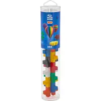 Plus plus BIG Tube 15 delige bouwset - 3224 - Bouwspeelgoed - Constructiespeelgoed - Set met bouwstenen - Vanaf 1 jaar