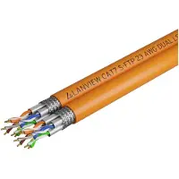 Lanview LVN122510, Dual 500 m, Cat7, S/FTP (S-STP) B2ca class
