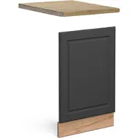 Vicco Fame-Line Frontpaneel – 45 cm, WB Eik Antraciet-goud
