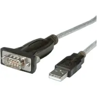 Roline converter kabel USB - serieel, 1,8 m