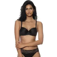 Mey Spacer-beha | Half Cup Serie Amorous Zwart | Maat 65F