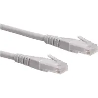 PROCABLE Netwerkkabel | Cat6 U/UTP | 0.3 meter (100% koper, Grijs)