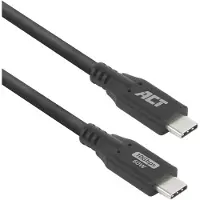 ACT USB C naar USB C kabel | 2 meter | USB 3.1 (60W, 10 Gbps)