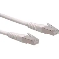 Roline Patchkabel Cat.6 (klasse E), S/FTP (PiMF), wit, 20 meter