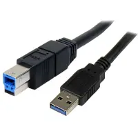 StarTech.com 3m Black SuperSpeed USB 3.0 Cable A to B