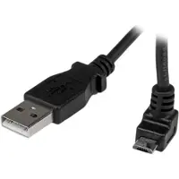 StarTech.com 1m Micro USB Cable - A to Up Angle Micro B - câble USB - 1 m